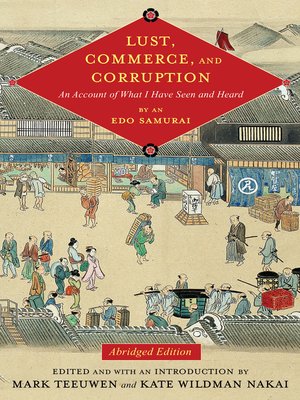 cover image of Lust, Commerce, and Corruption